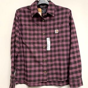 Carhartt Women’s loose fit midweight flannel